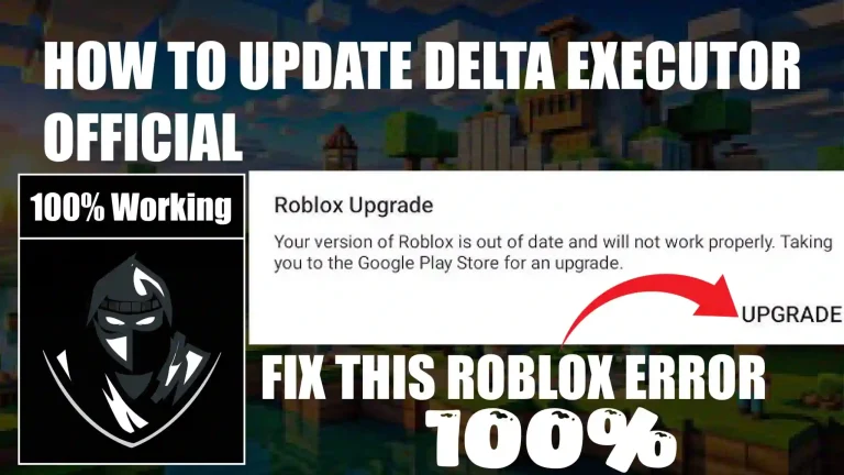 How to Fix Delta Executor Roblox Upgrade Error (October 2025)