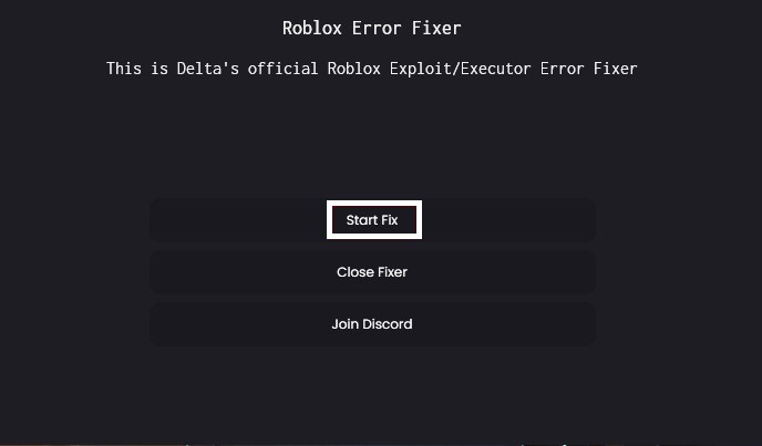 Fix error